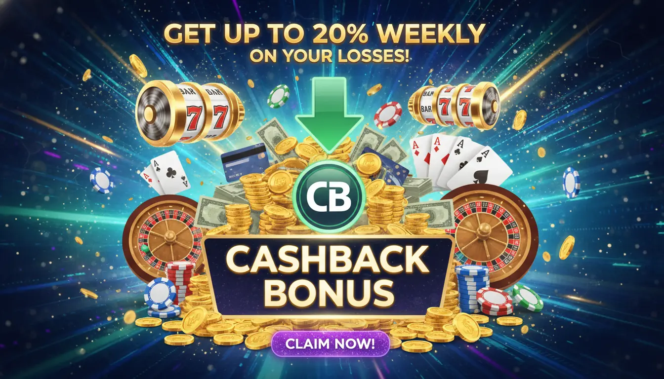 Cashback Bonus bei Vinyl casino