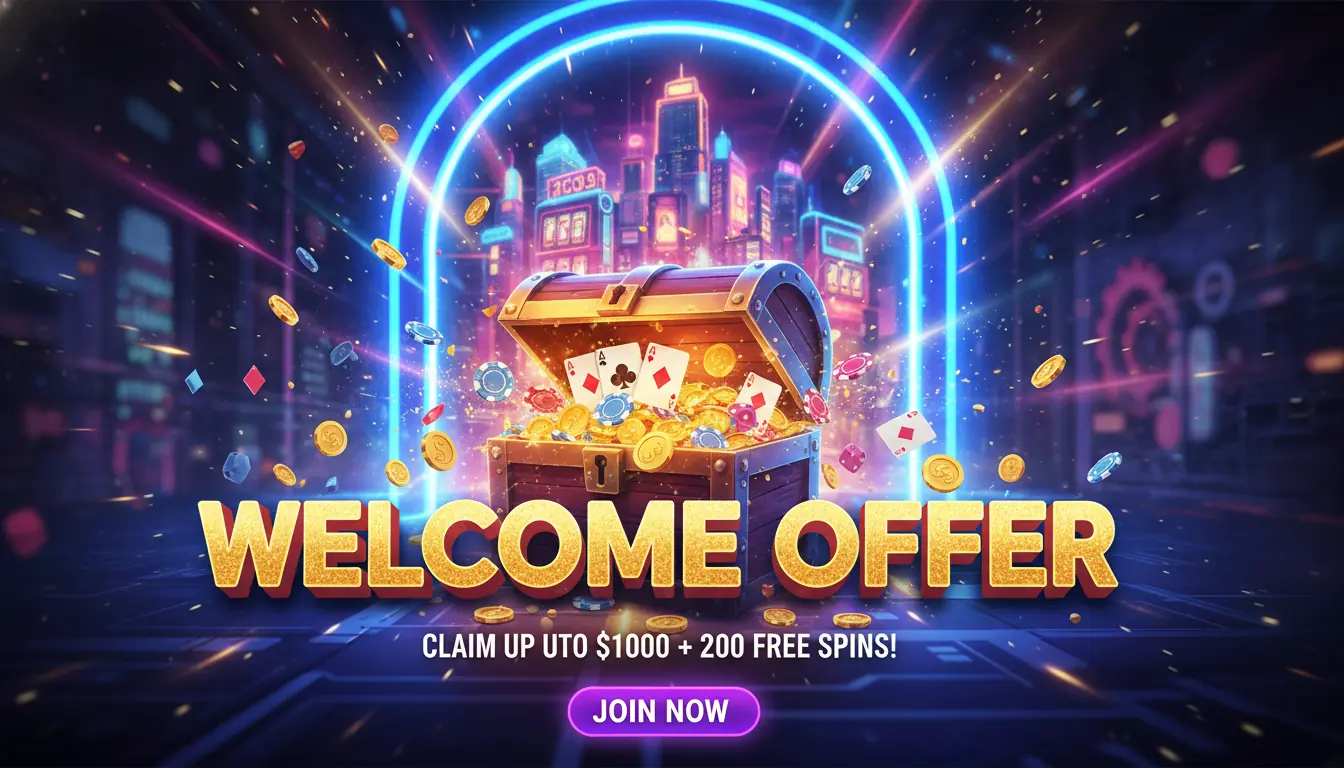 Willkommensangebot Vinyl casino