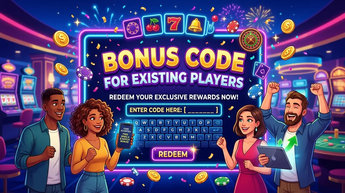 Bonuscode für Bestandskunden bei Vinyl casino